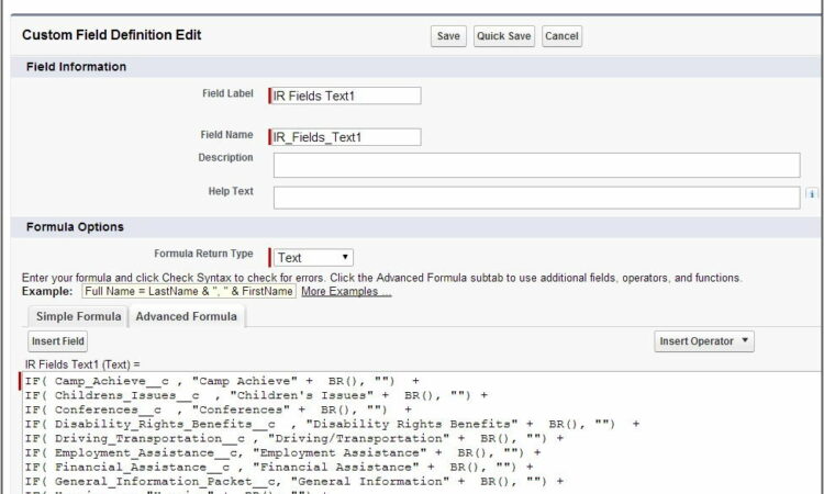 Salesforce Using Formulas In Email Templates