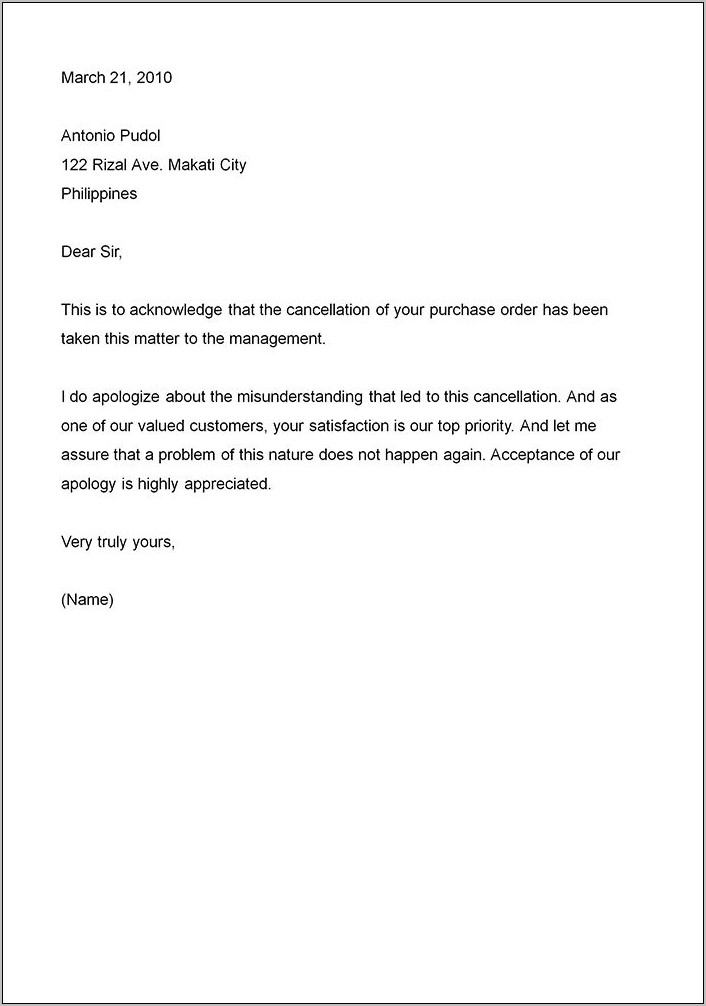 Sample Apology Letter For Breach Of Confidentiality