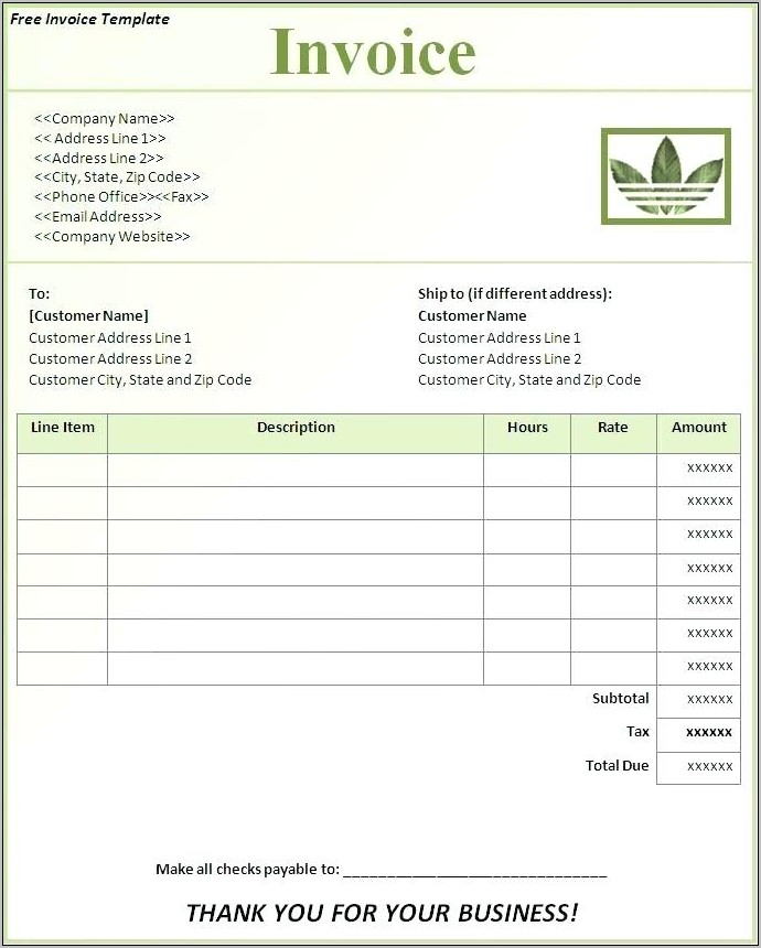 Sample Bill Of Lading Free Download