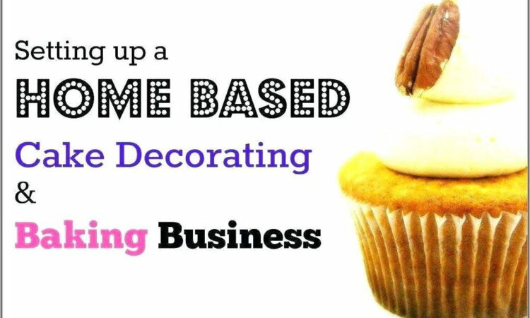 Sample Cake Decorating Business Plan Template