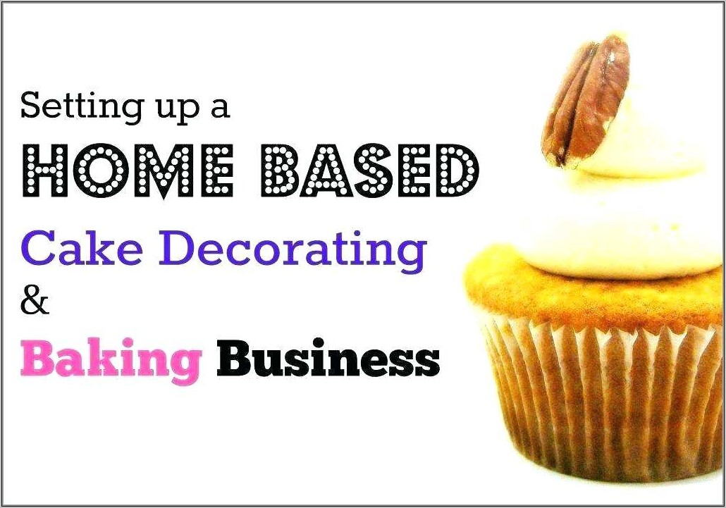 Sample Cake Decorating Business Plan Template