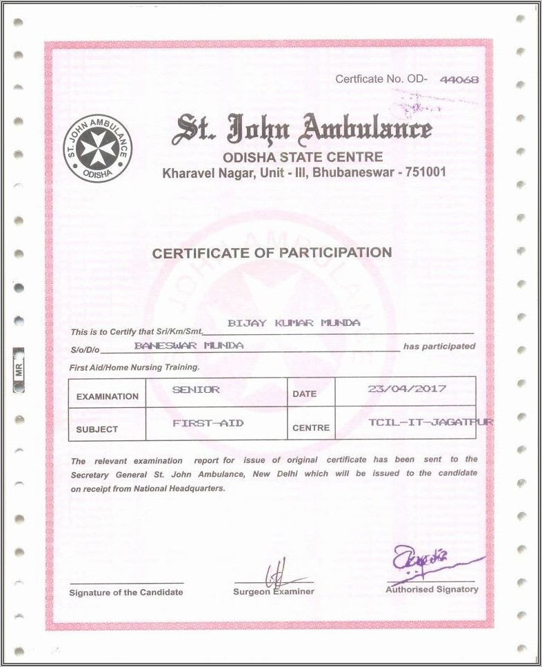 Sample Certificate Of Appreciation For Speaker