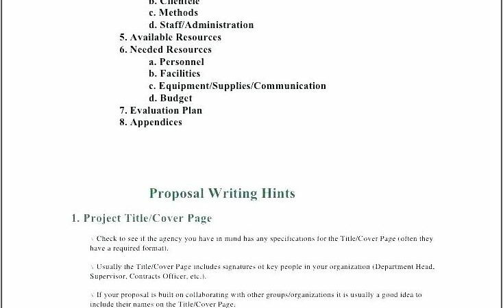 Sample Consulting Project Proposal Template