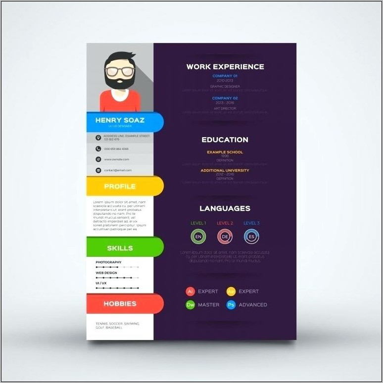 Blank Cv Templates Free Download Word