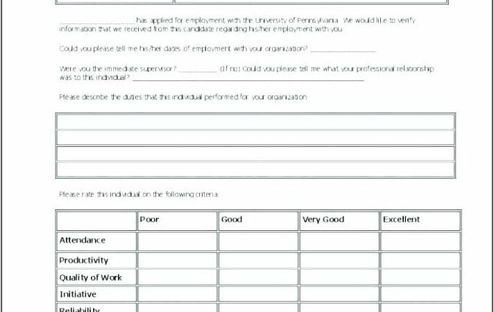 Sample Employment Reference Check Reports