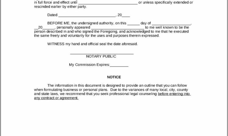 Sample Form For Special Power Of Attorney