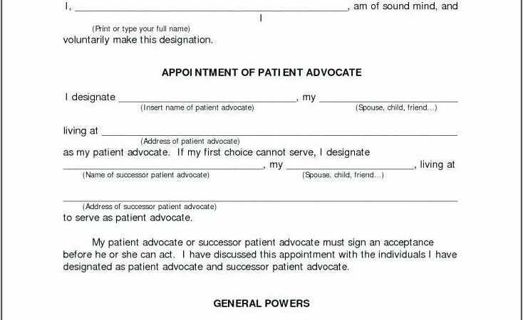 Sample General Power Of Attorney Template