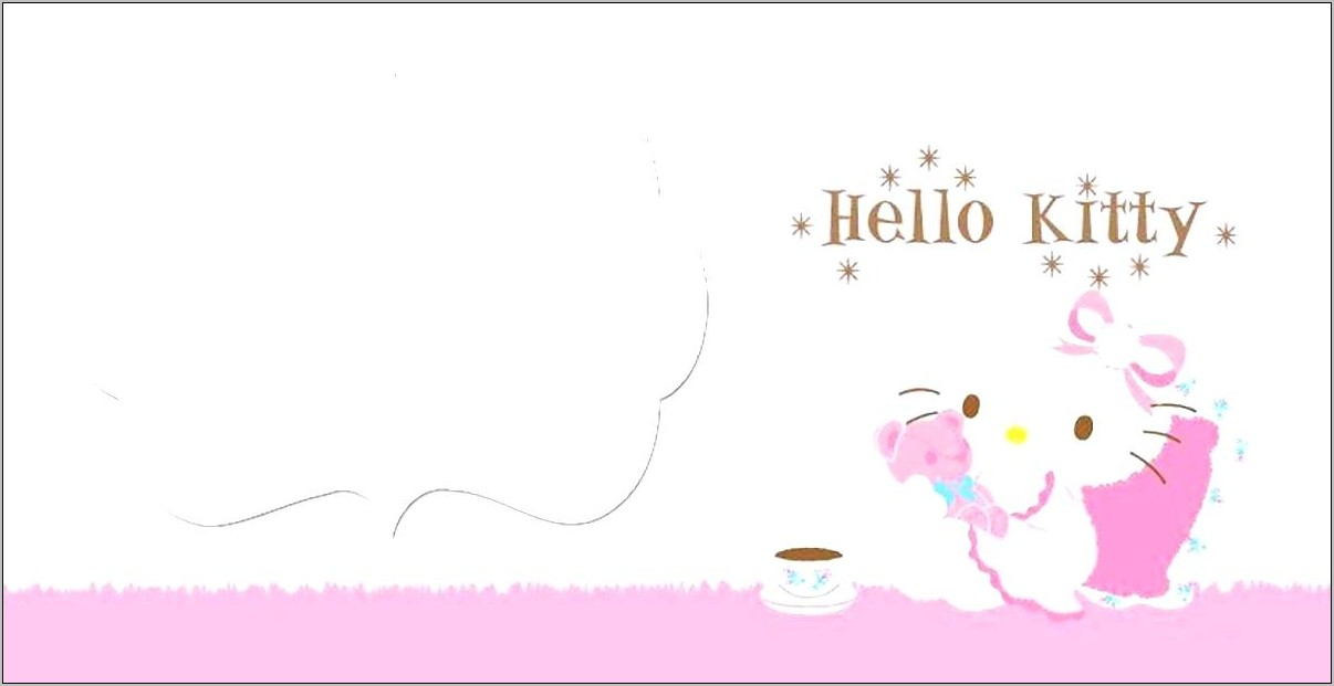 Sample Hello Kitty 7th Birthday Invitation