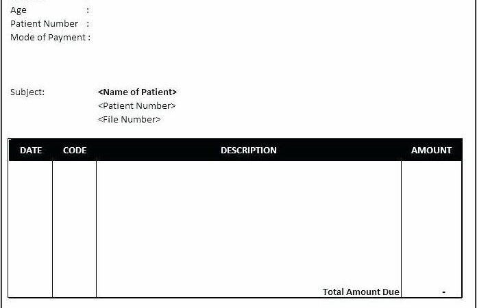 Sample Invoice Letter For Services Rendered