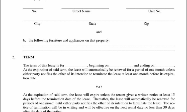 Sample Lease Agreement Word Document Ireland