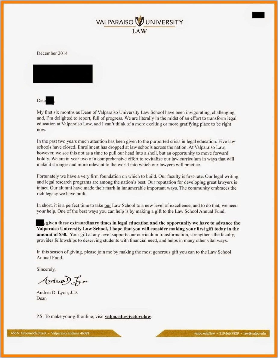 Sample Letter Church Requesting Donations