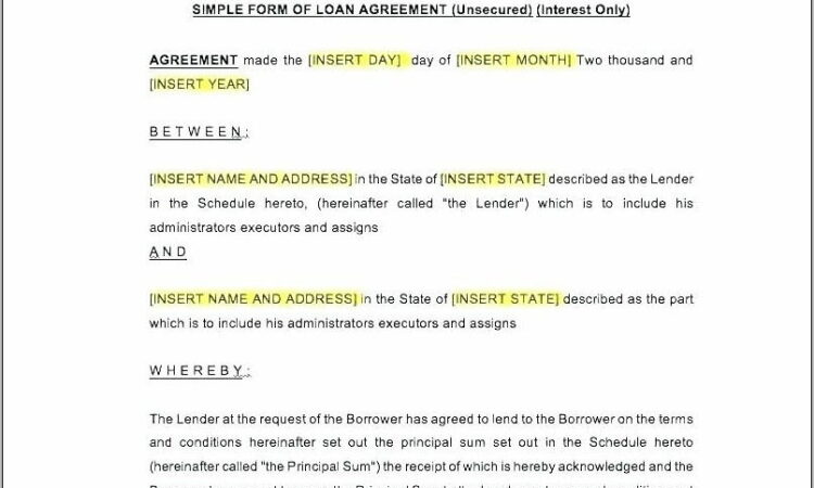 Sample Promissory Note Agreement