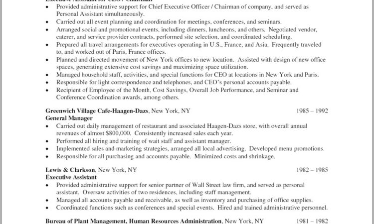 Sample Resume For Accounts Receivable Executive