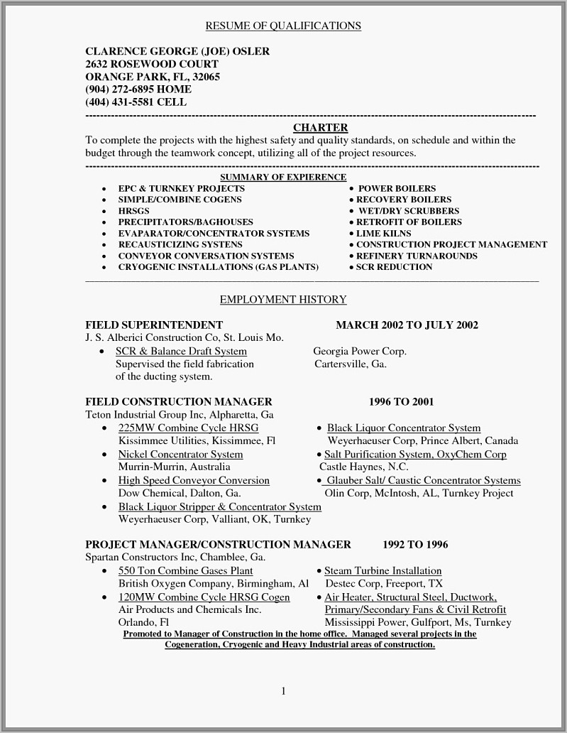 Sample Resume For Delivery Truck Driver