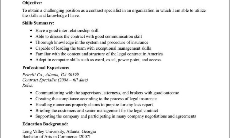 Sample Resume Objectives For Medical Coding