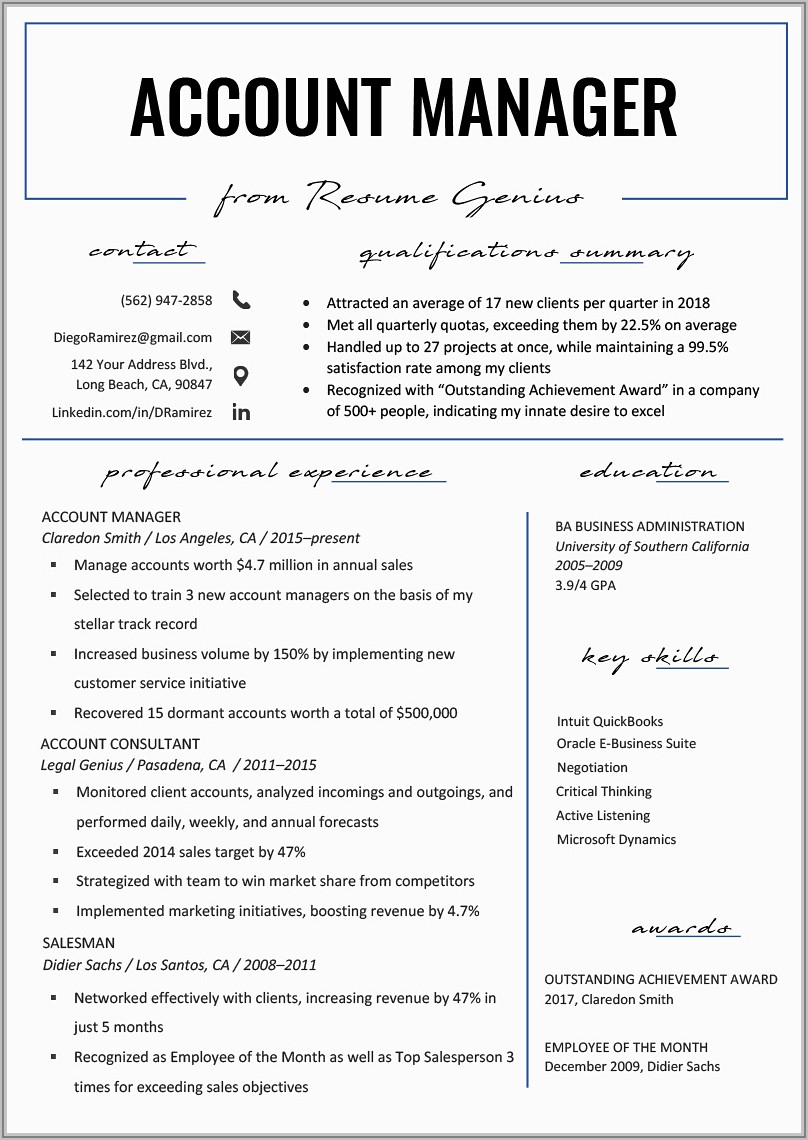 Sample Resume Objectives For Truck Drivers