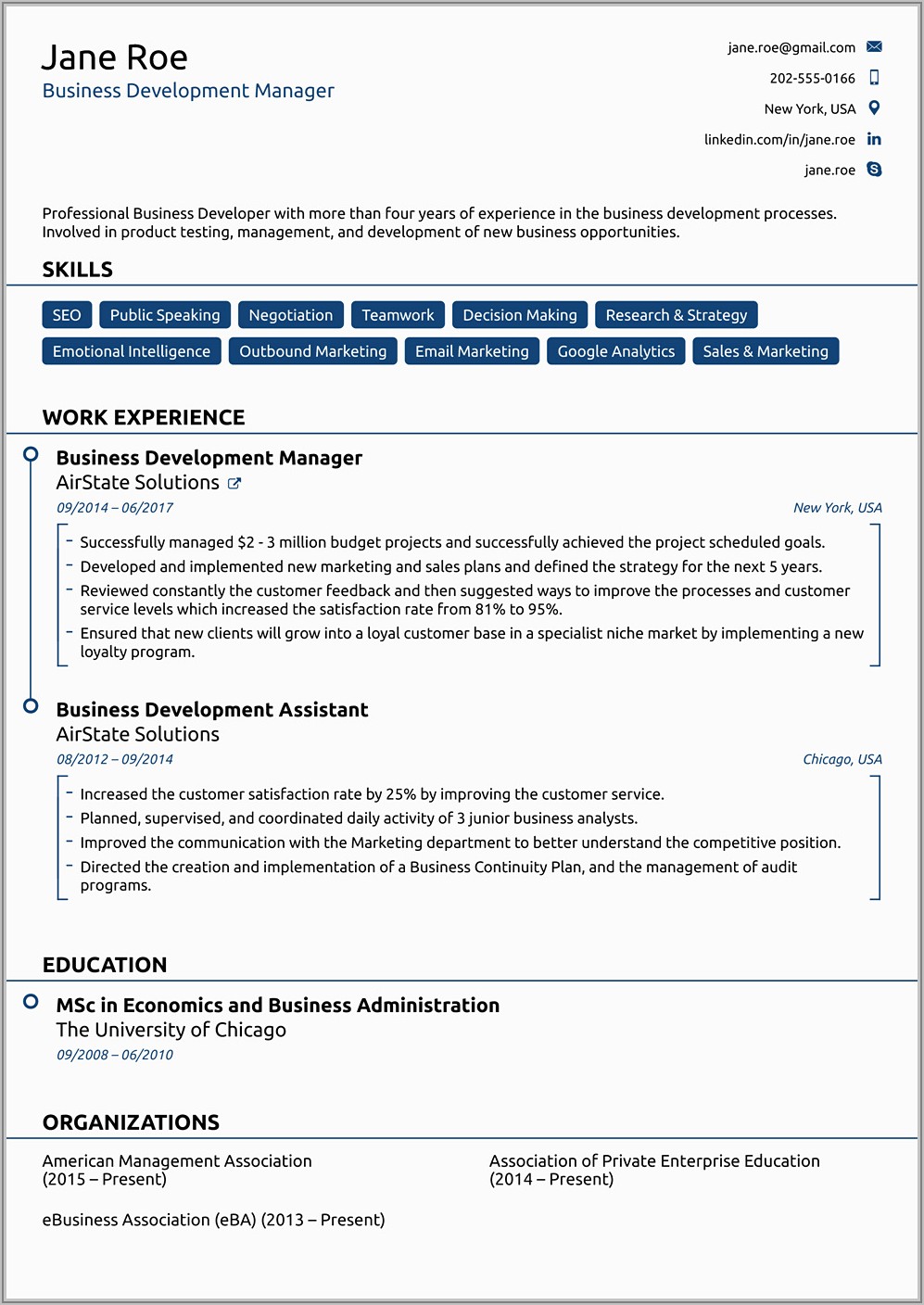 Security Guard Resume Format