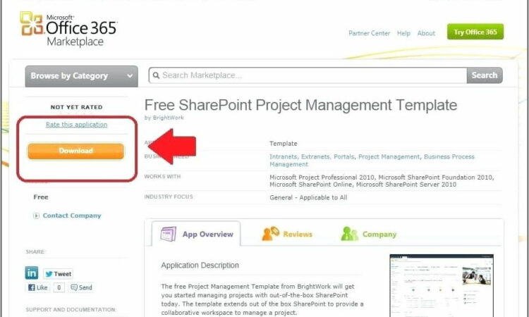 Sharepoint 2013 Template Free