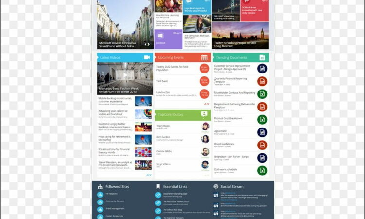 Sharepoint 2016 Intranet Template Download