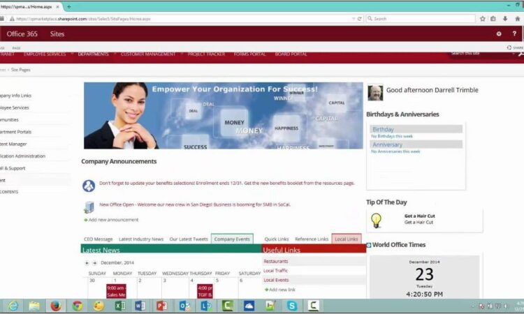 Sharepoint Intranet Templates Free