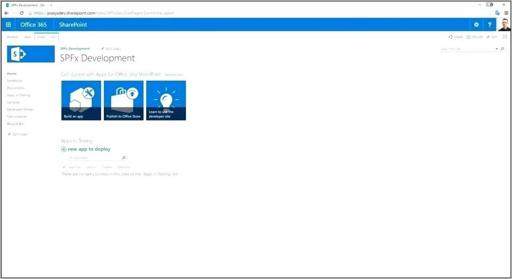 Sharepoint Template Project Tracking