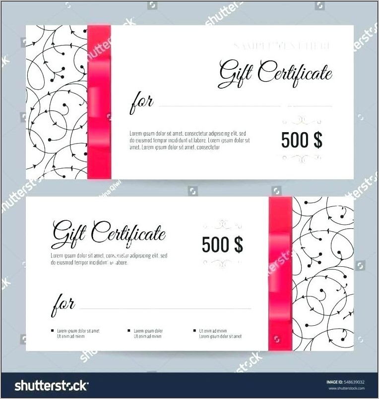 Silent Auction Display Template Free