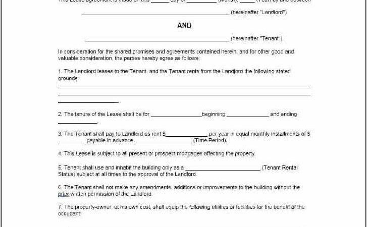 Simple Business Lease Agreement Template South Africa