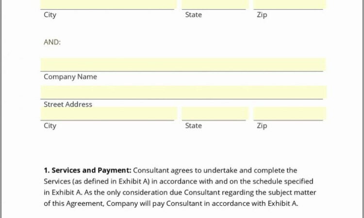 Simple Consulting Agreement Template Australia