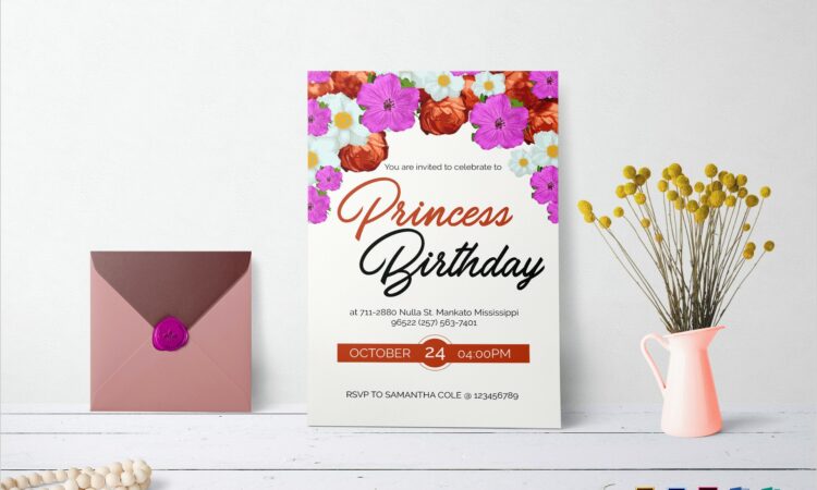 Spiderman Birthday Invitation Template Free