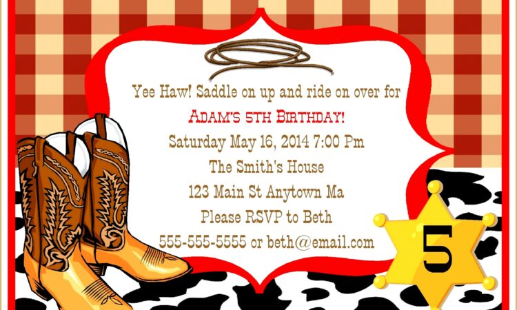 Spiderman Birthday Invitation Template Free Download