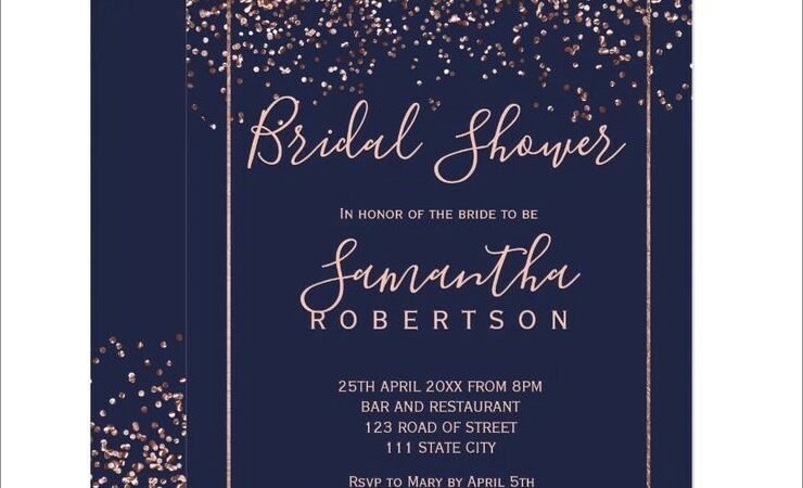 Starry Night Prom Invitations