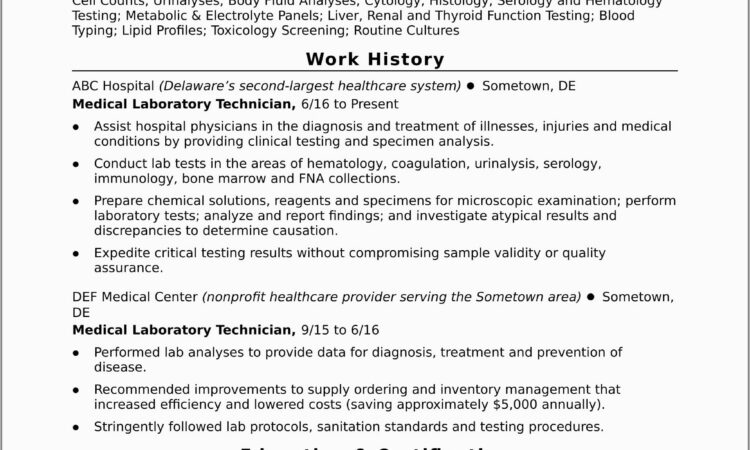 Surgical Technologist Resume Samples