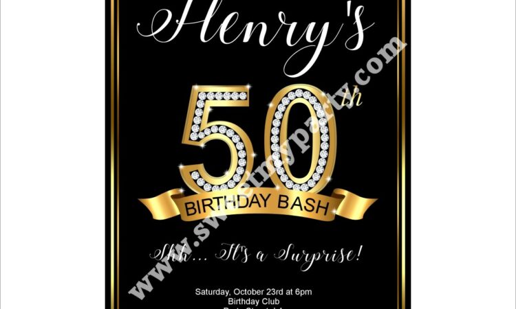 Surprise 60th Birthday Invitations