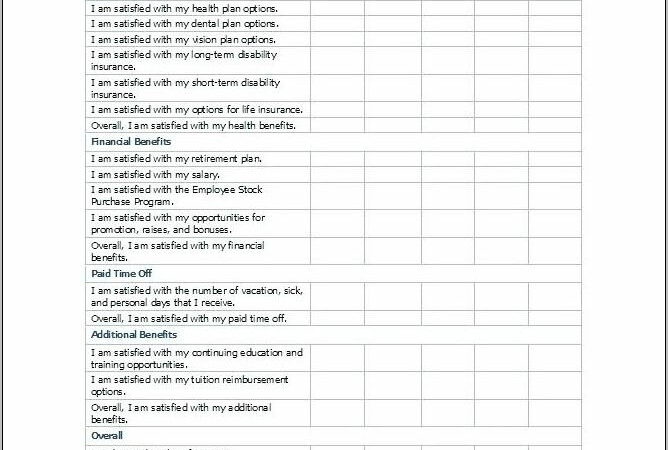 Survey Questionnaire Sample For Thesis