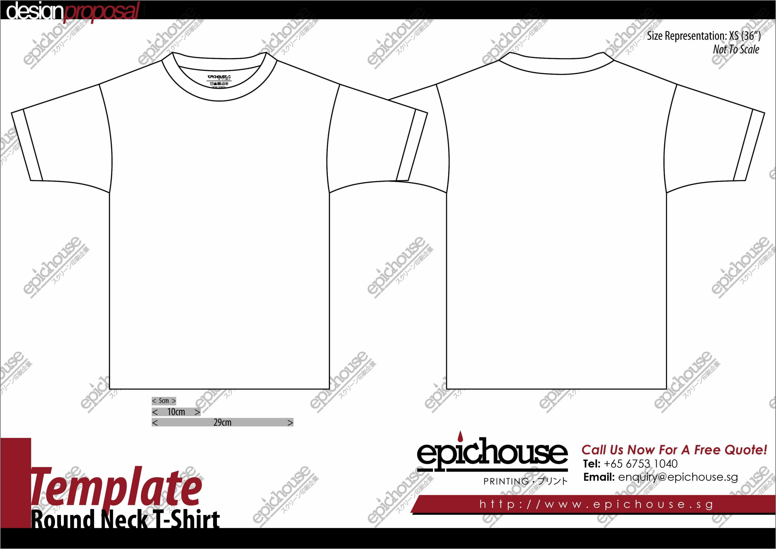 T Shirt Printing Templates