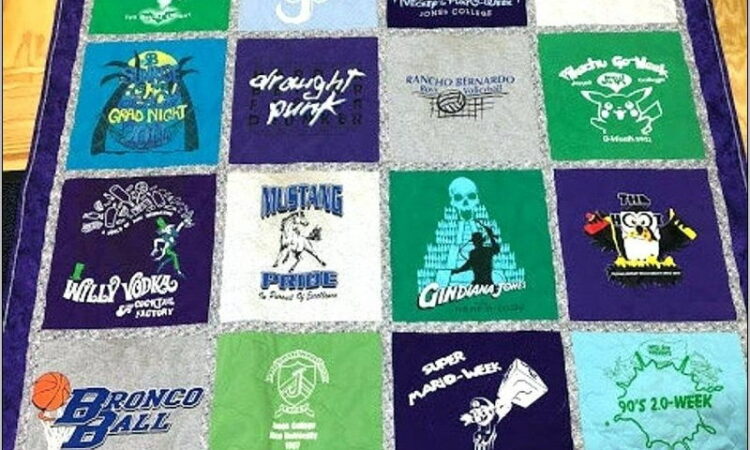 T Shirt Quilt Patterns Free