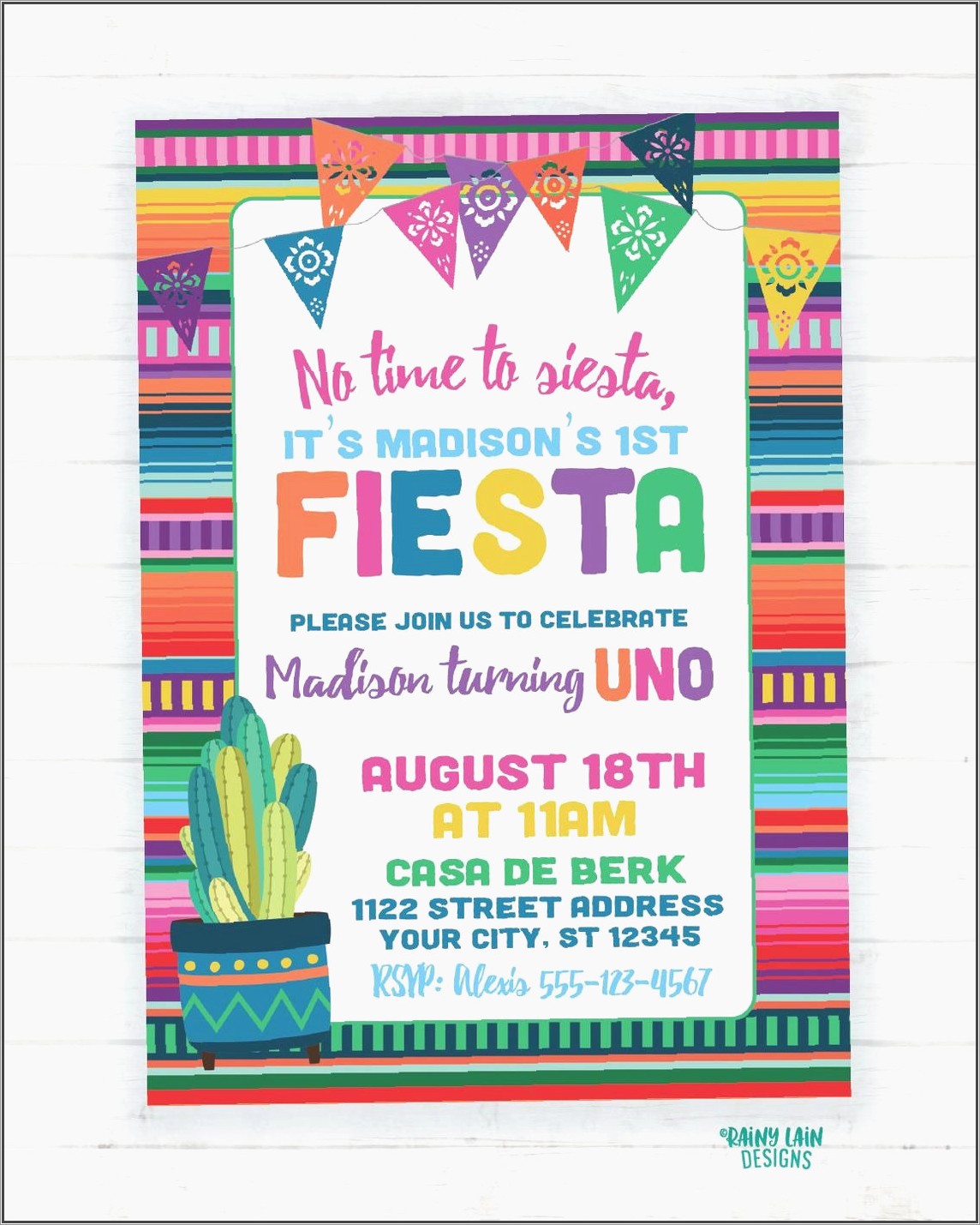 Taco Bout A Baby Invitations