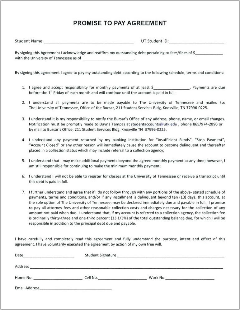 Take Over Car Payments Contract Template Pdf