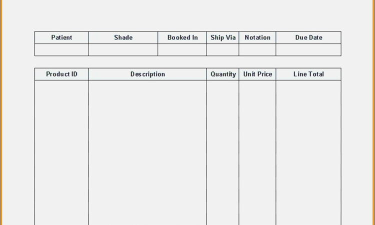 Tax Invoice Template Word Australia