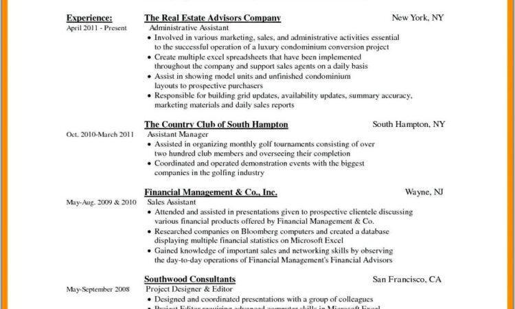 Teachers Resume Template Free