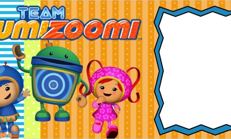 Team Umizoomi Birthday Invitations