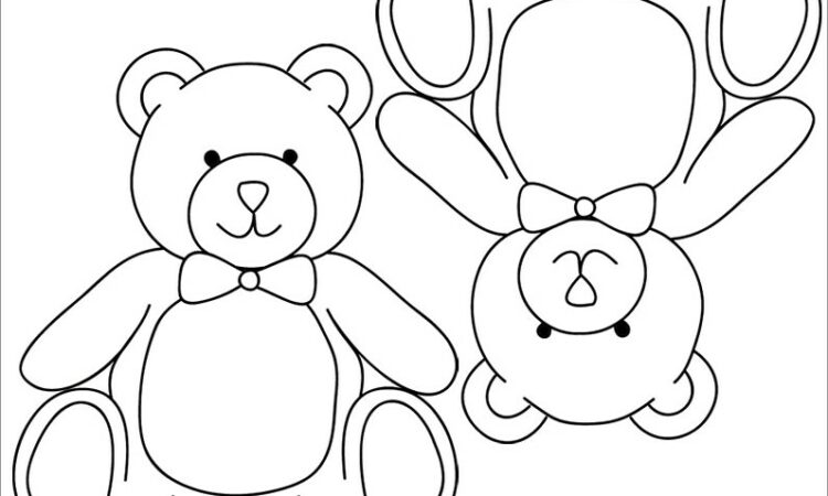 Teddy Bear Invitations Template