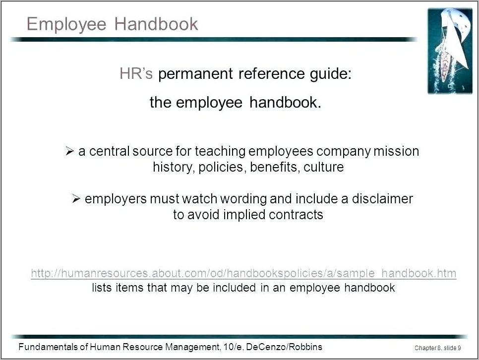 Template Employee Handbook Uk
