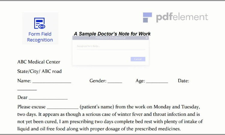 Template For Doctors Note (33)