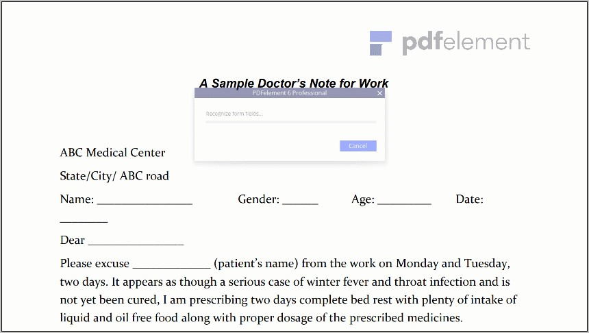 Template For Doctors Note (34)