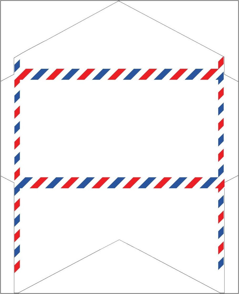 Template For Envelopes Free To Print