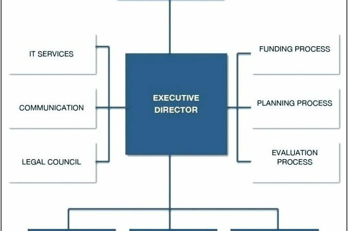 Template For Organization Chart In Word