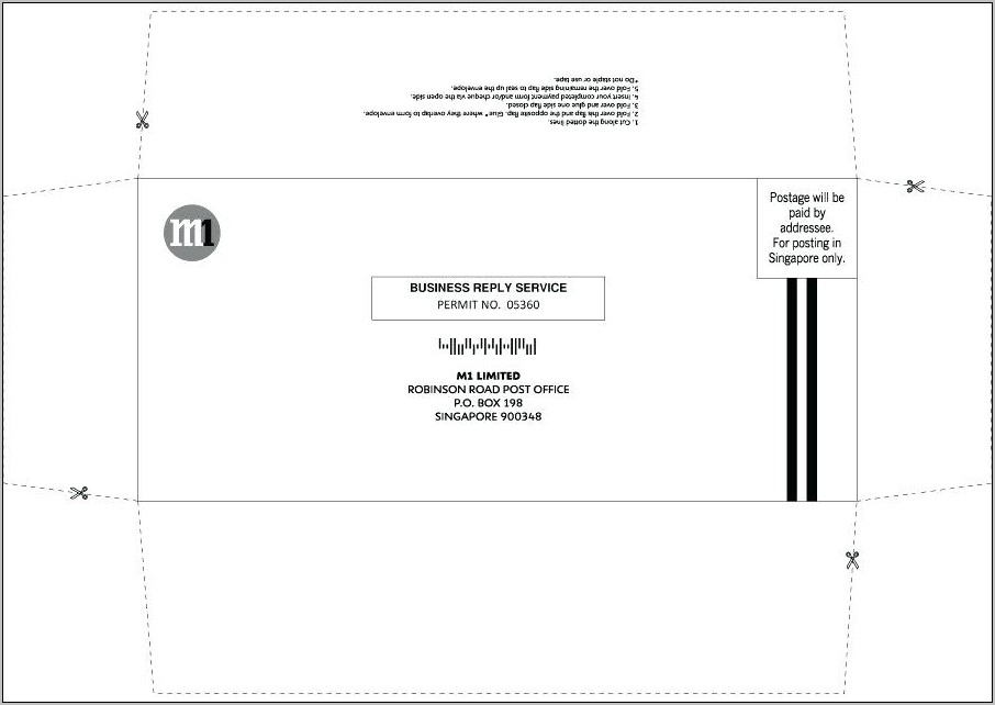 Template For Printing Envelopes Word