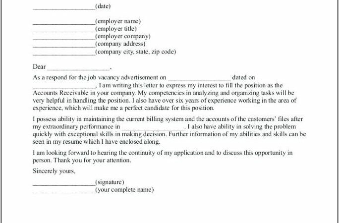 Template Resume For Accounts Receivable Clerk