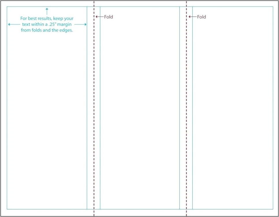 Template To Make A Booklet